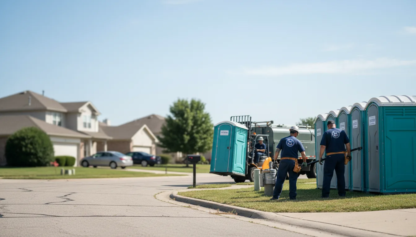 Porta Potty Rental in Santa Fe, MO near me